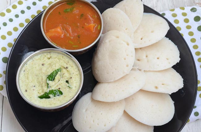 ആരോഗ്യമുള്ള ശുഭദിനം = ഇഡ്ഡലി-സാമ്പാര്‍